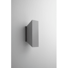 Single Light 12-1/8" Tall Integrated LED Outdoor Wall Sconce - ADA Compliant