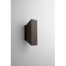Single Light 12-1/8" Tall Integrated LED Outdoor Wall Sconce - ADA Compliant