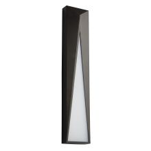 Elif 22" Tall 2 Light ADA Single Outdoor LED Wall Sconce with Polycarbonate Lens