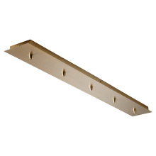 48" Wide 5 Light Canopy for Oxygen Lighting Pendants