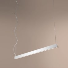 Zepp Single Light 1" Wide LED Linear Chandelier
