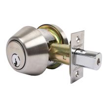 FDP Keyed Entry Double Cylinder Grade 1 Deadbolt - Less Small Format Interchangeable Core