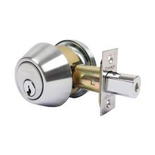 FDP Keyed Entry Double Cylinder Grade 1 Deadbolt - Less Small Format Interchangeable Core