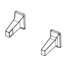 Die-Cast Zinc Mounting Posts for 3/4" Square Bar from the Corona Collection