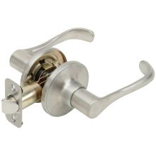 Solid Brass Passage Door Lever Set from the Milano Collection