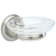 Die-Cast Zinc Soap Holder with Acrylic Dish from the Carmel Collection
