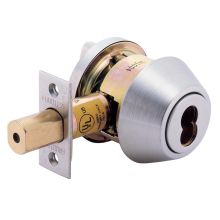 FD7 Fire Rated Grade 2 Keyed Entry Double Cylinder Deadbolt - Less Small Format Interchangeable Core