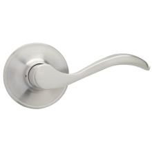 Naples Single Cylinder Keyed Entry Door Lever with Round Rose