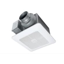 110 CFM 0.3 Sone Ceiling Mounted Exhaust Fan with Motion and Humidity Sensor