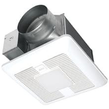 WhisperGreen Select 150 CFM 0.7 Sone Ceiling Mounted Energy Star Rated Bathroom Fan with LED Light