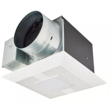 WhisperGreen Select NextGen 110 - 150 CFM 0.7 Sone Ceiling Mounted Energy Star Certified Bath Fan with Pick-A-Flow Technology and LED Lighting