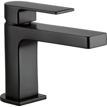 Xander 1 GPM Single Hole Bathroom Faucet with Metal Push Pop-Up Drain Assembly - Lifetime Limited Warranty