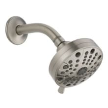 Universal Showering 1.5 GPM Multi Function Shower Head with H2Okinetic Technology and Pause Function