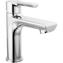 Flute 1 GPM Single Hole Bathroom Faucet with Pop-Up Drain Assembly
