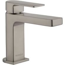 Xander 0.5 GPM Single Hole Bathroom Faucet with Push Pop-Up Drain Assembly