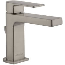 Xander 0.5 GPM Single Hole Bathroom Faucet with Metal Push Pop-Up Drain Assembly