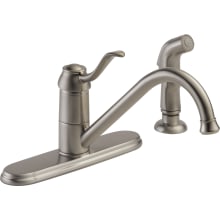 1.8 GPM Widespread Kitchen Faucet - Includes Side Spray - Lifetime Limited Warranty