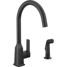 Ezra 1.5 GPM Single Hole Kitchen Faucet - Includes Escutcheon and Side Spray