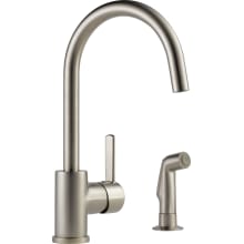 Precept 1.8 GPM Single Hole Kitchen Faucet - Includes Side Spray and Escutcheon