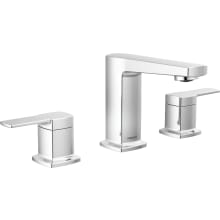 Ezra 1.0 GPM Widespread Bathroom Faucet with Push Pop-Up Drain Assembly