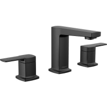 Ezra 1.0 GPM Widespread Bathroom Faucet with Push Pop-Up Drain Assembly