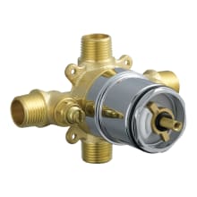Pressure Balanced Rough-In Valve with Service Stops