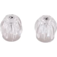 Chrome Peerless RP70264 Two Clear Knob Handle Kit