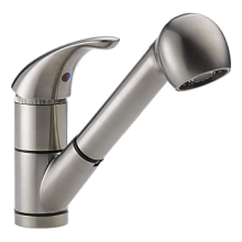 Core 1.5 GPM Single Hole Pull Out Kitchen Faucet - Lifetime Limited Warranty