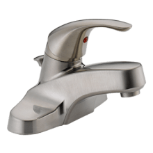 Core 1.0 GPM Centerset Bathroom Faucet with Metal Pop-Up Drain Assembly - Lifetime Limited Warranty