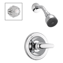 Shower Only Faucet with Shower Head, Valve and Choice of Handle - Lifetime Limited Warranty