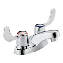 Core 1.0 GPM Bathroom Faucet Centerset with Double Wrist Blade Handles - Lifetime Limited Warranty