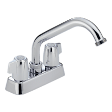 1.5 GPM Centerset Laundry Faucet with Double Knob Handles