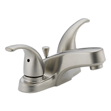 Core 1.0 GPM Bathroom Faucet Centerset with Ergonomic Blade Handles - Lifetime Limited Warranty