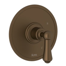 Georgian Era Single Function Pressure Balanced Valve Trim Only with Single Lever Handle - Less Rough In