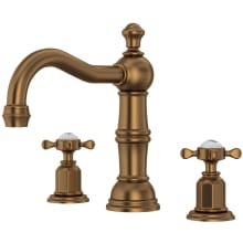 Edwardian 1.2 GPM Widespread Bathroom Faucet with Pop-Up Drain Assembly