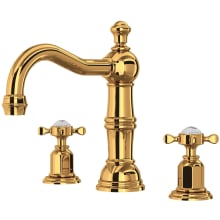 Edwardian 1.2 GPM Widespread Bathroom Faucet with Pop-Up Drain Assembly