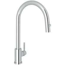 Holborn 1.75 GPM Single Hole Pull Down Kitchen Faucet