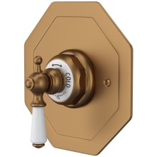 Edwardian Thermostatic Valve Trim Only with Single Lever Handle - Less Rough In