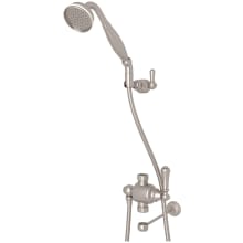Georgian Era 1.8 GPM Single Function Hand Shower - Includes Hose and Riser Diverter