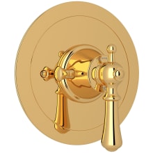 Georgian Era Thermostatic Valve Trim Only with Single Lever Handle - Less Rough In