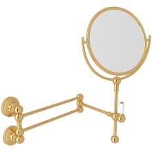 9" W x 14-7/8" H Traditional Circular Framed Bathroom Wall Mirror