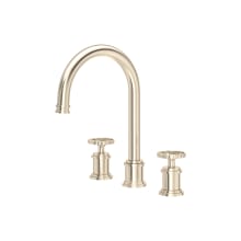 Armstrong 1.2 GPM Widespread Bathroom Faucet With C-Spout