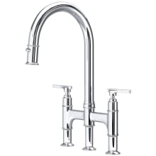 Southbank 1.8 GPM Widespread Bridge Pull Down Kitchen Faucet
