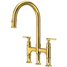 Southbank 1.8 GPM Widespread Bridge Pull Down Kitchen Faucet