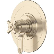 Armstrong Two Independent Function Thermostatic Valve Trim Only with Single Cross Handle and Integrated Diverter - Less Rough In