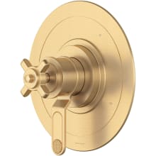 Armstrong Three Independent, Two Shared Function Thermostatic Valve Trim Only with Single Cross Handle and Integrated Diverter - Less Rough In