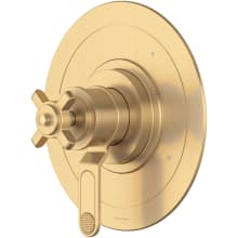 Armstrong Three Independent Function Thermostatic Valve Trim Only with Single Cross Handle and Integrated Diverter - Less Rough In