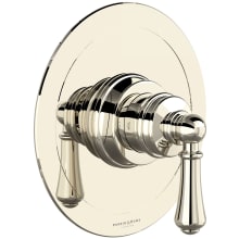 Georgian Era Pressure Balanced Valve Trim Only with Single Lever Handle and Volume Control - Less Rough In