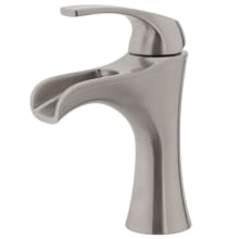 Jaida Waterfall Bathroom Faucet with Push & Seal Drain