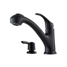 Shelton Pullout Spray Kitchen Faucet - Includes Soap Dispenser